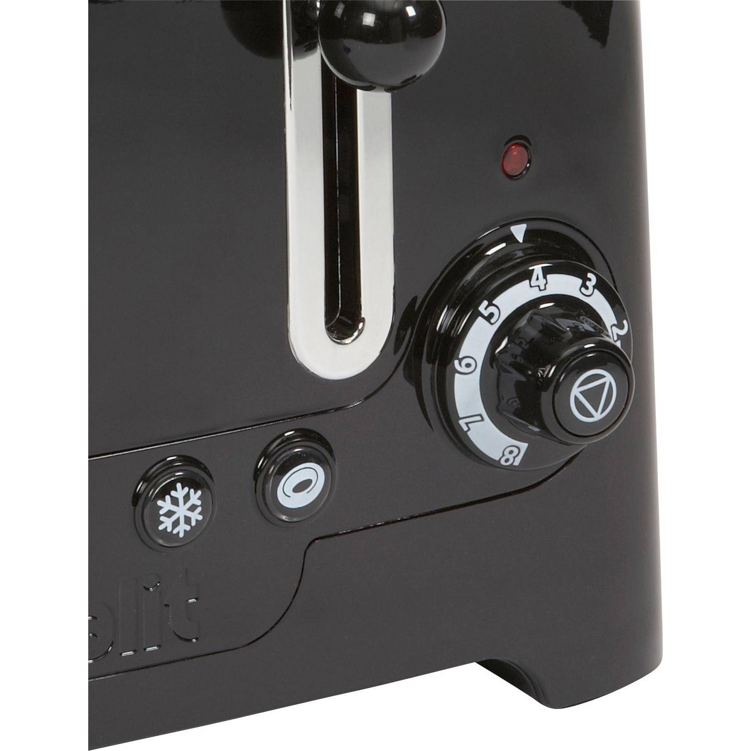 Dualit DPP4 Lite 4 Slice Toaster - Black