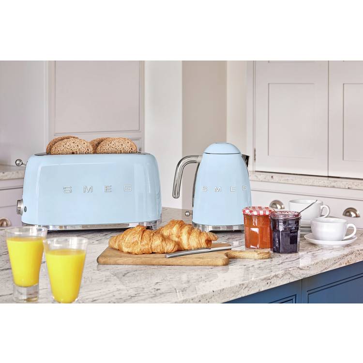 TSF02PBUK Four Slice Toaster in Pastel Blue