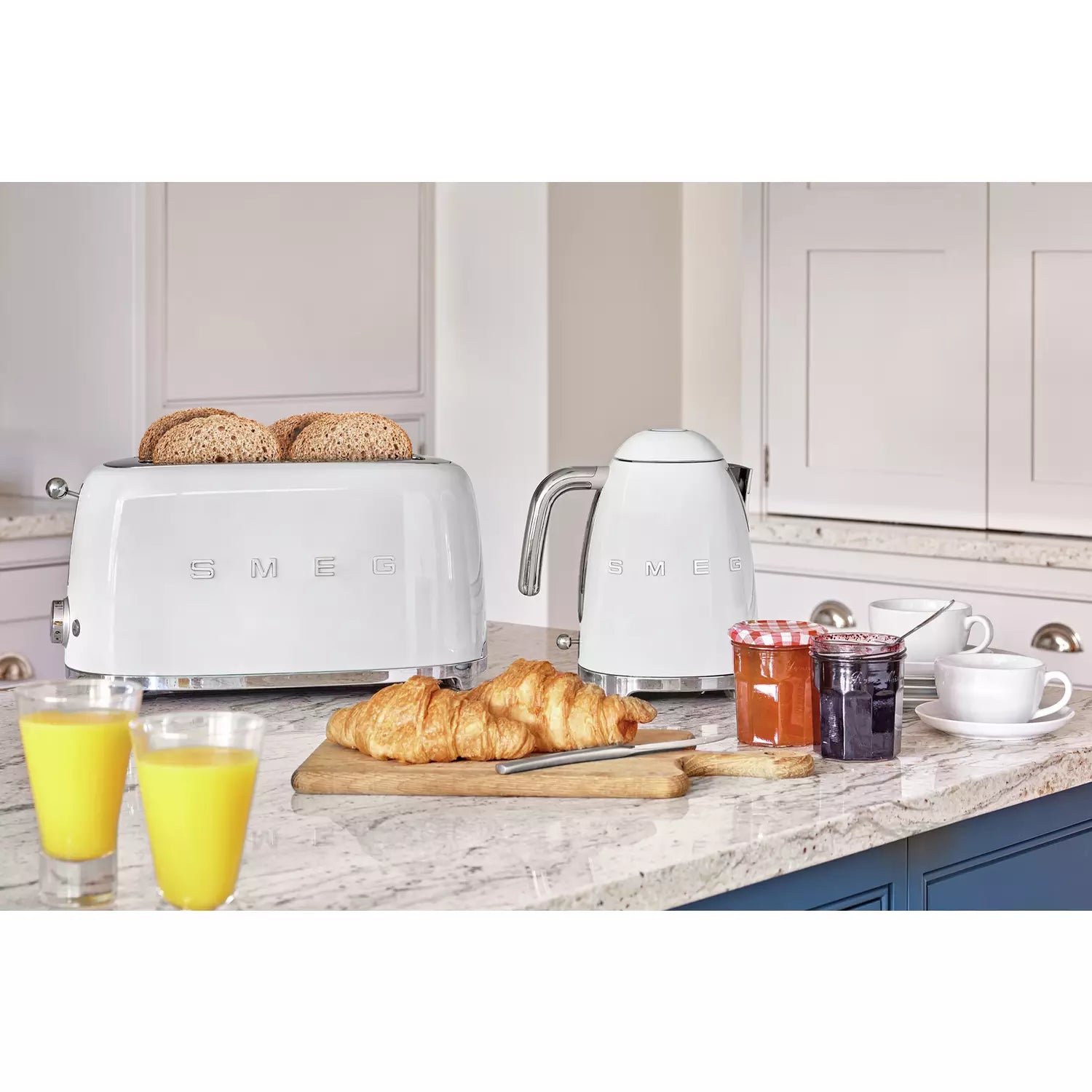 TSF02WHUK Four Slice Toaster in White