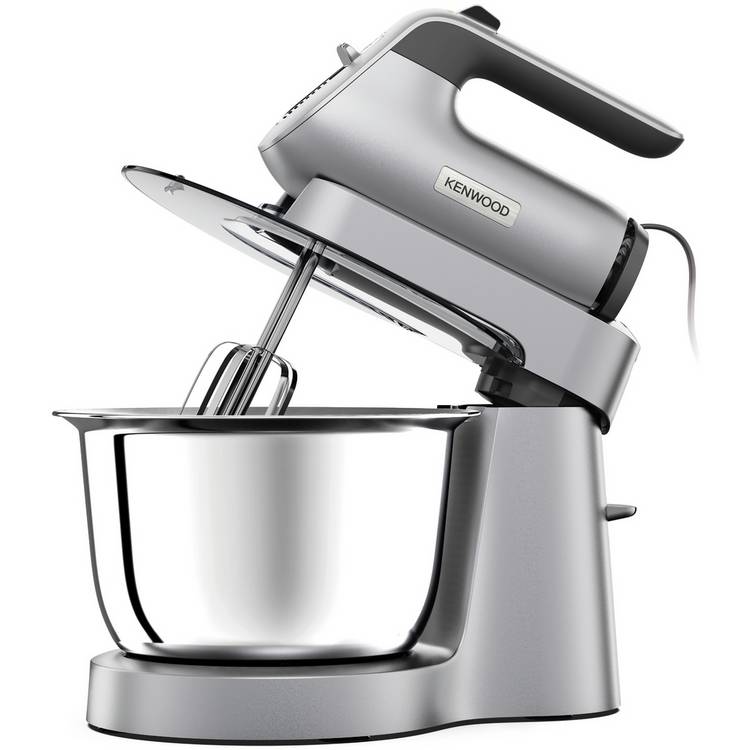 Kenwood HMP54.000.SI Chefette Hand and Stand Mixer - Silver