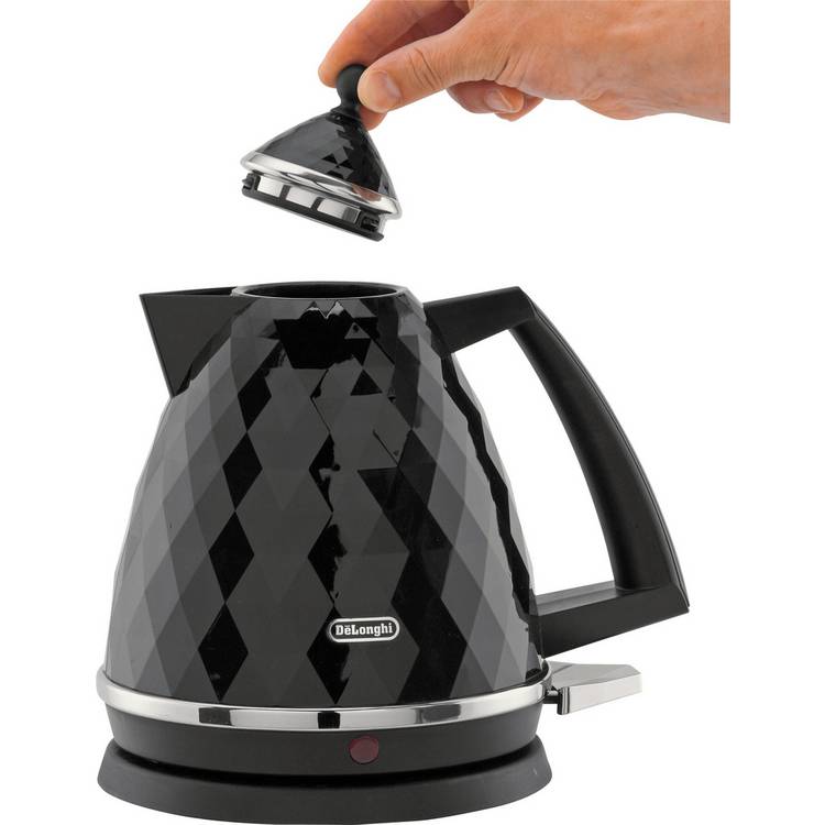 De'Longhi KBJ3001 Brillante Kettle - Black