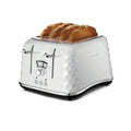 De'Longhi CTJ4003 Brillante 4 Slice Toaster - White