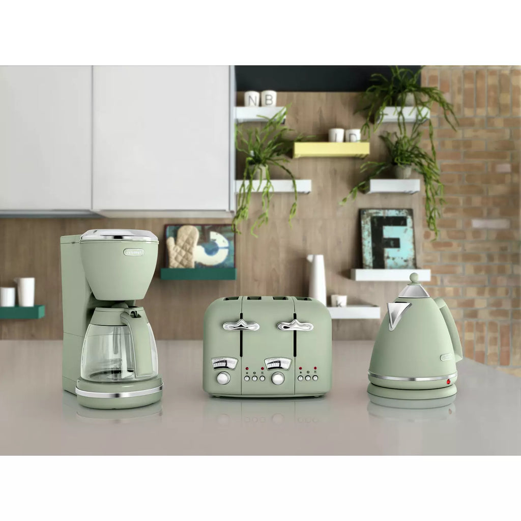 De'Longhi KBX3016.GR Argento Flora Kettle - Green