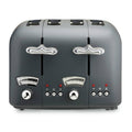 De'Longhi CT04.GY Argento Silva Toaster - Grey