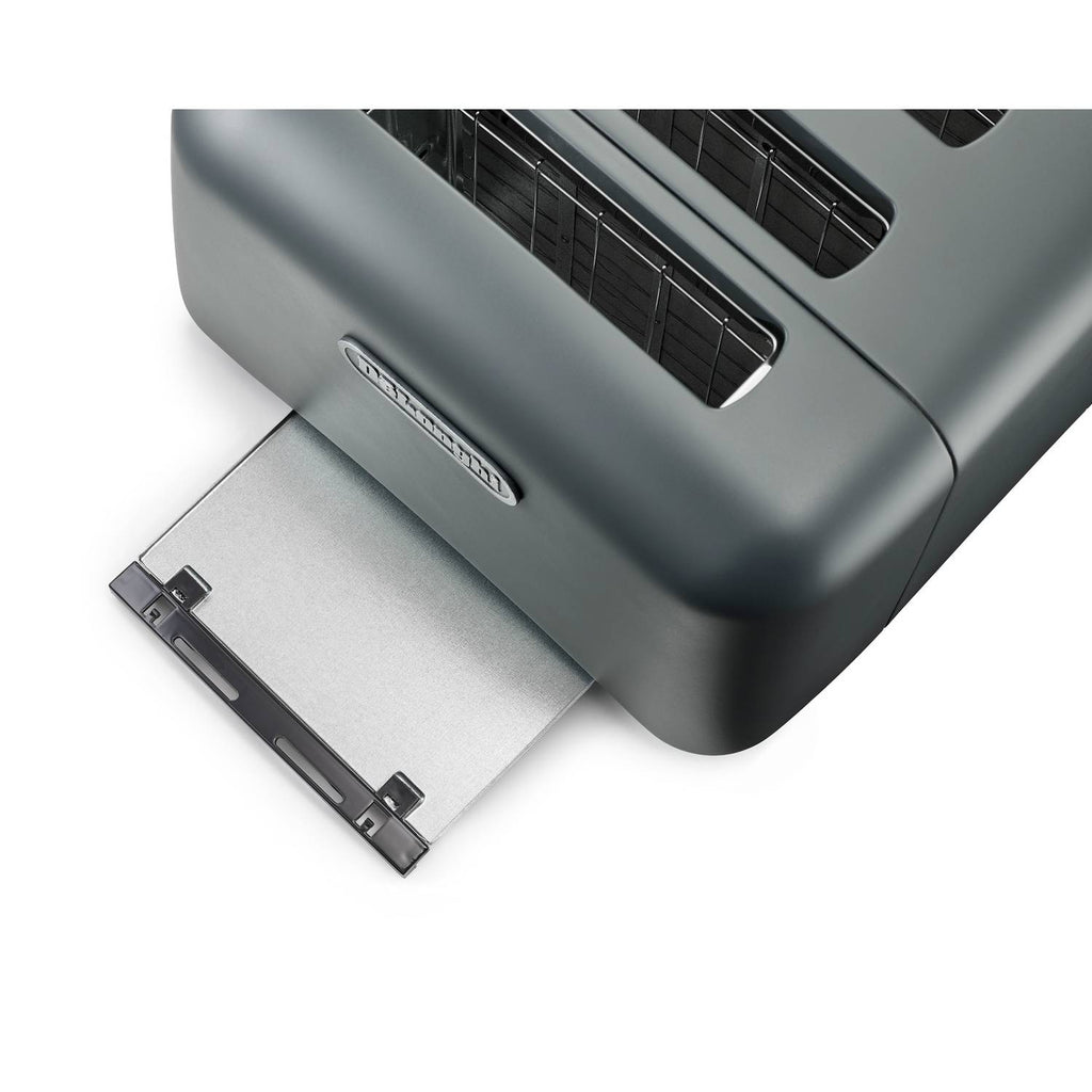 De'Longhi CT04.GY Argento Silva Toaster - Grey